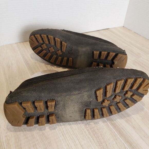 Coach Amber Suede Driving Loafers Women’s Size 9B Brown Moccasin Comfort Slip-On - Picture 7 of 8